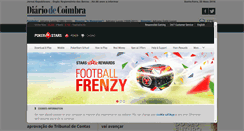 Desktop Screenshot of diariocoimbra.pt