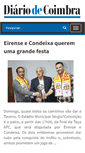 Mobile Screenshot of diariocoimbra.pt